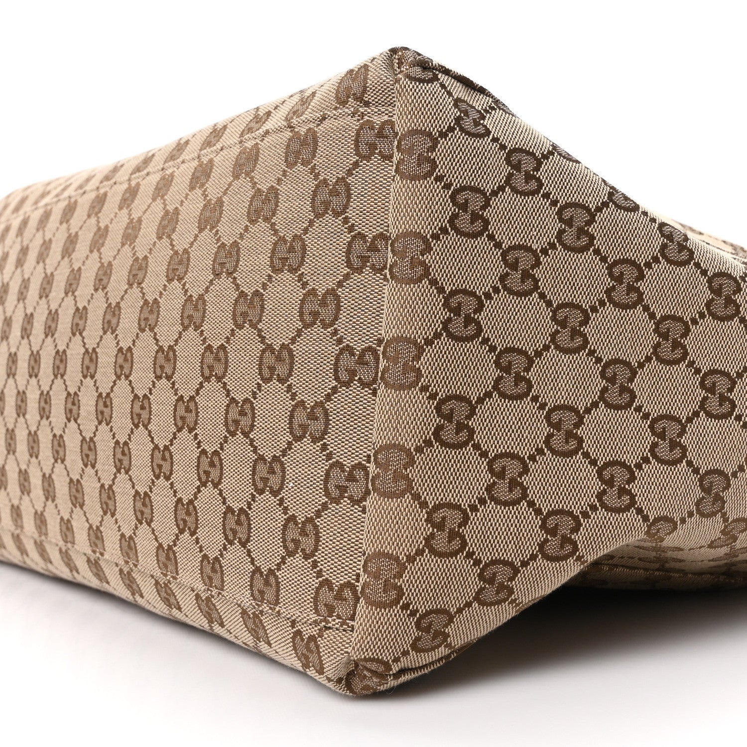 Gucci Monogram Calfskin Web Medium Duffle Beige Ebony New Acero 10 of 10