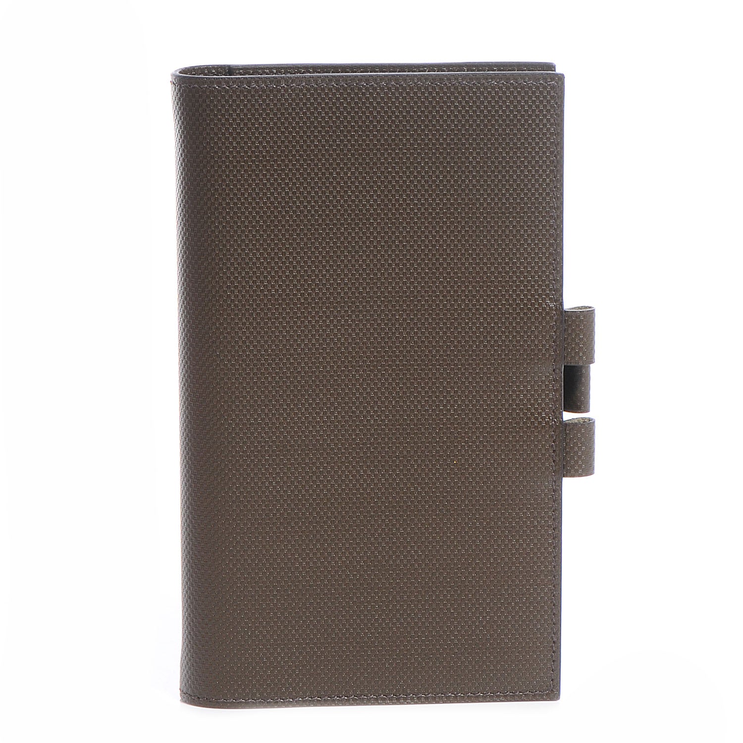 Hermes Grain d'H Vision Agenda Cover Eucalyptus 1 of 8