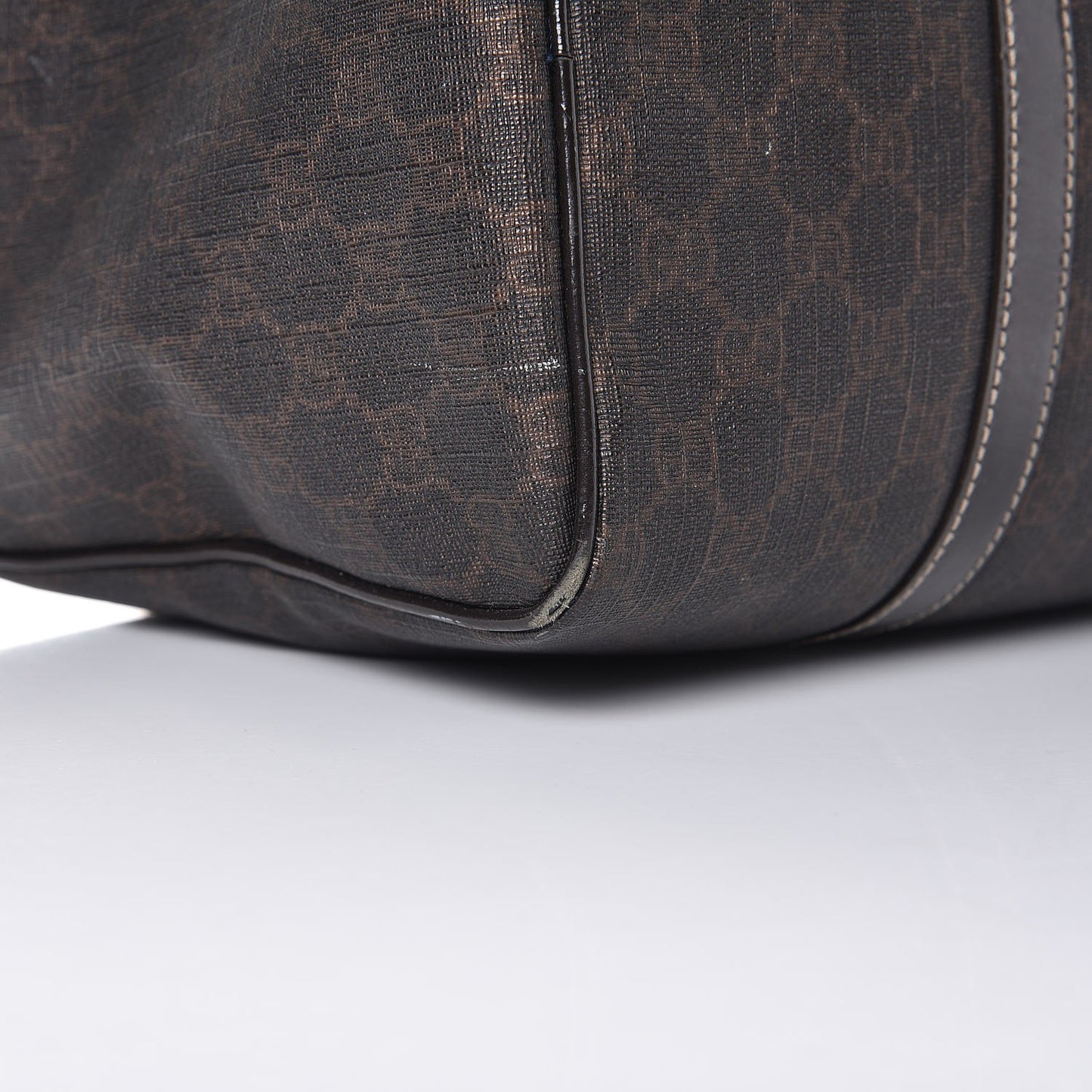 GG Plus Monogram Medium Joy Boston Dark Brown