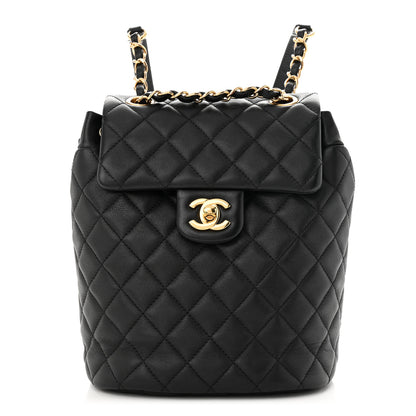 Chanel Quilted Small Urban Spirit Backpack Black 1 of 10