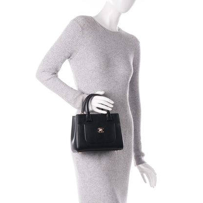 Chanel Grained Calfskin Mini Neo Executive Shopper Tote Black 3 of 8