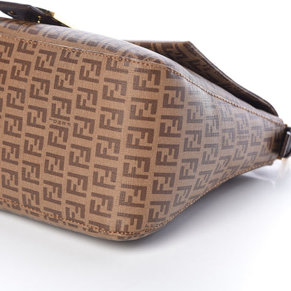 Fendi Zucchino Spalmati Vitello Mama Baguette Nocciola Castagna 9 of 11