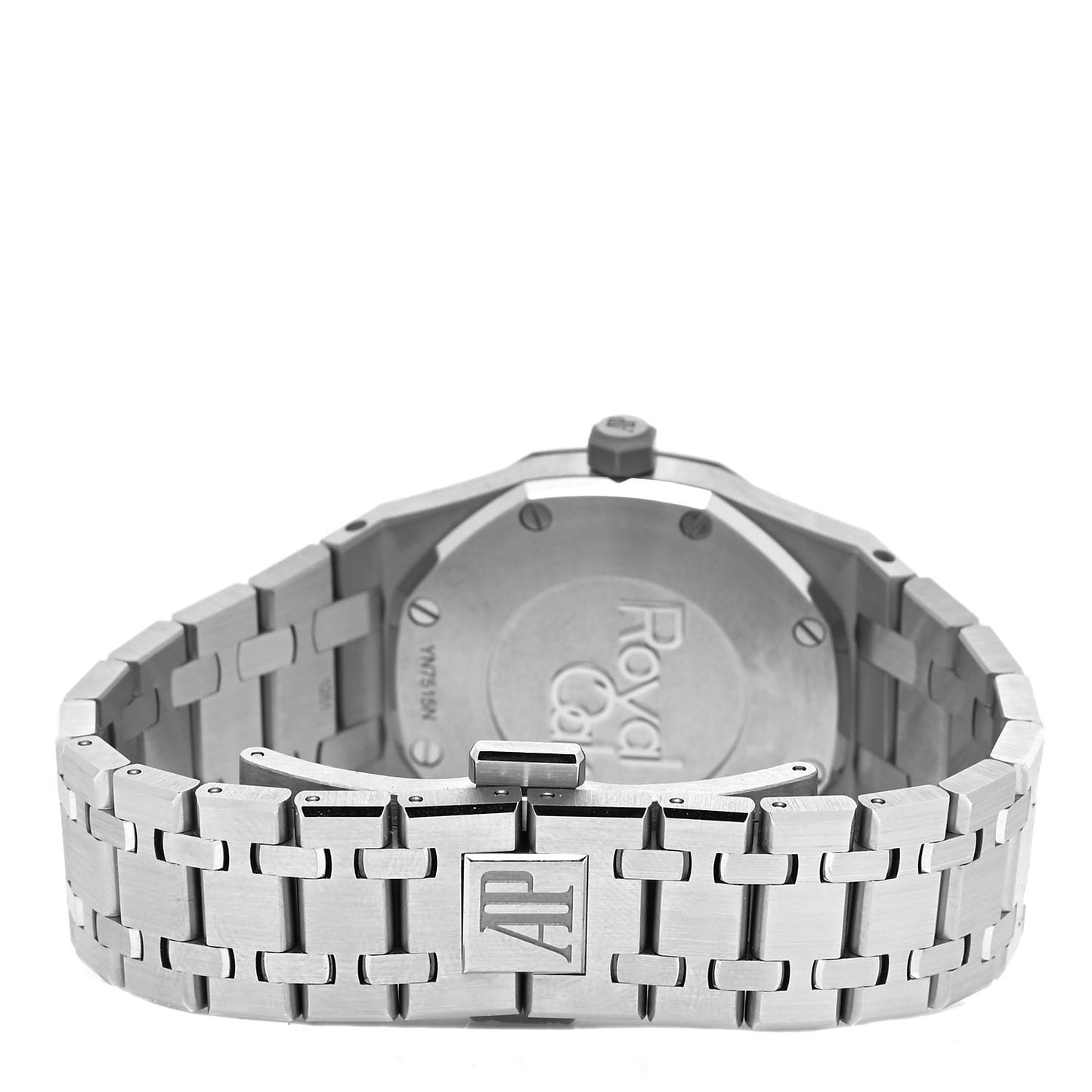 Stainless Steel 33mm Royal Oak Quartz Watch Black 67650ST.OO.1261ST.01