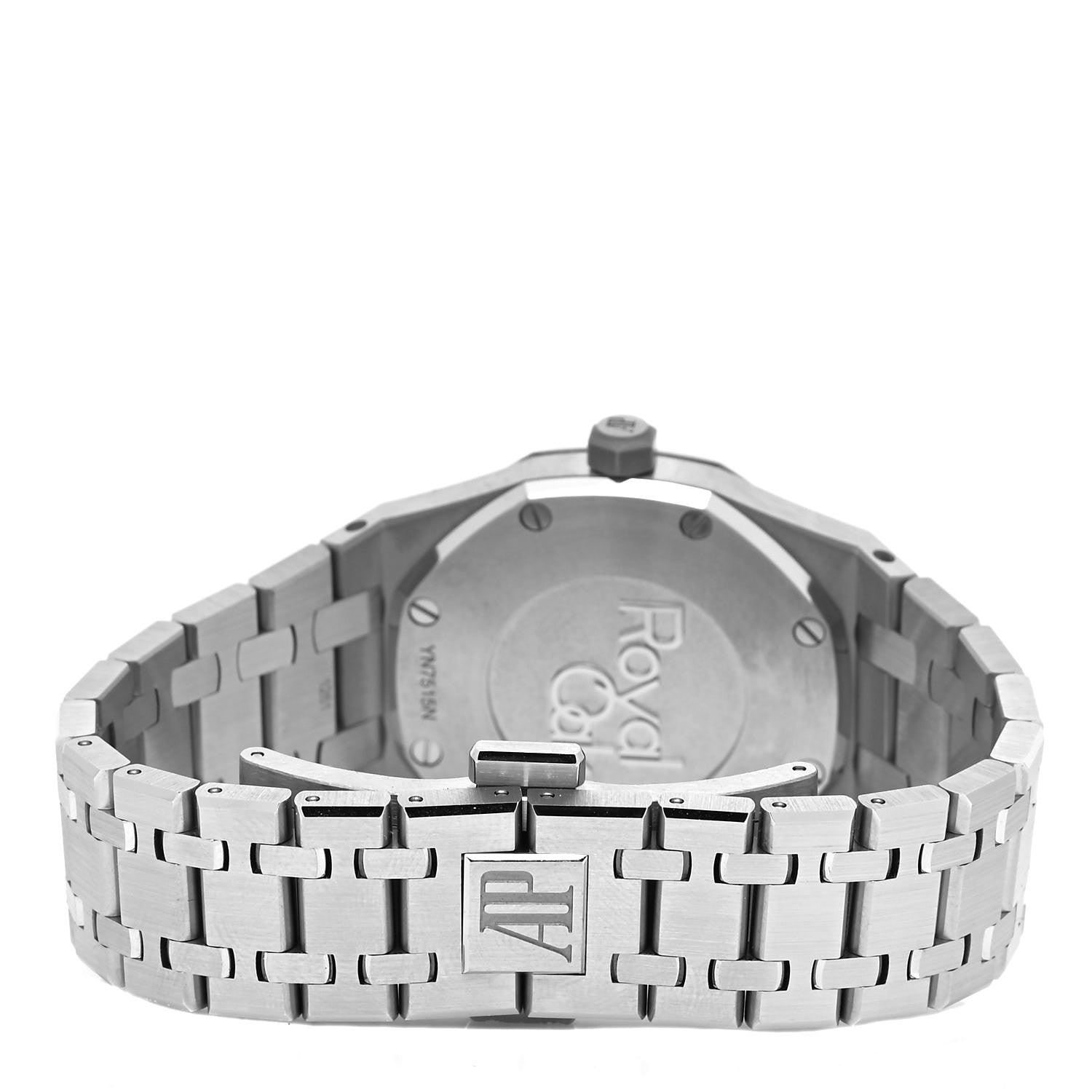 Audemars Piguet Stainless Steel 33mm Royal Oak Quartz Watch Black 67650ST.OO.1261ST.01 3 of 5
