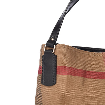 Burberry Canvas Mega Check Medium Maidstone Black 10 of 10