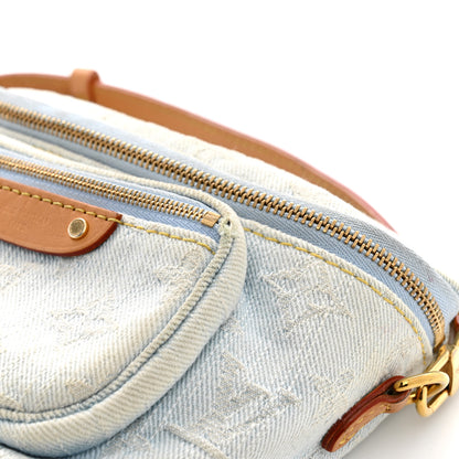 Louis Vuitton Monogram Denim Mini Bumbag Sky Blue 11 of 12