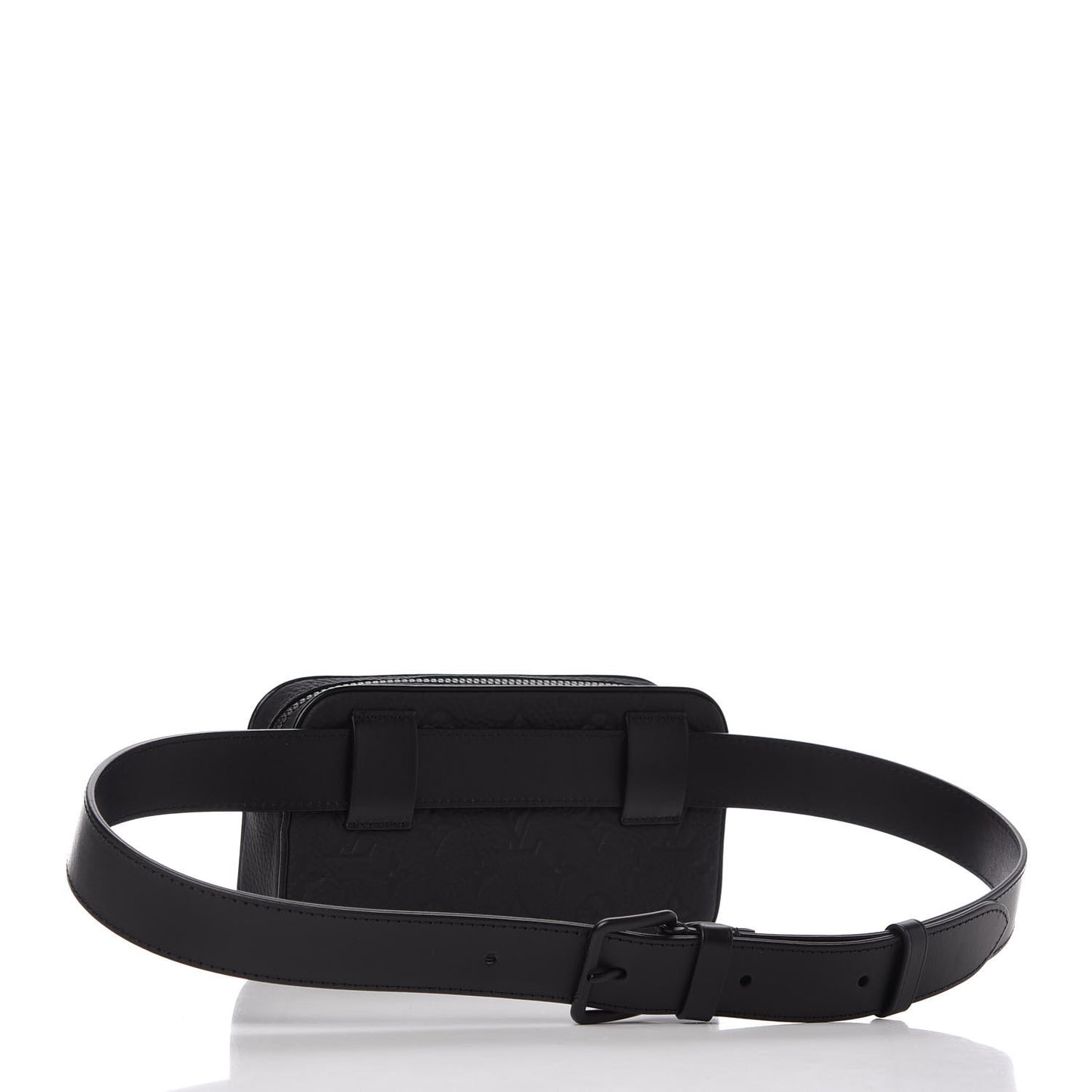 Taurillon Monogram Uniformes Solar Ray Soft Pochette Volga Belt Bag Black