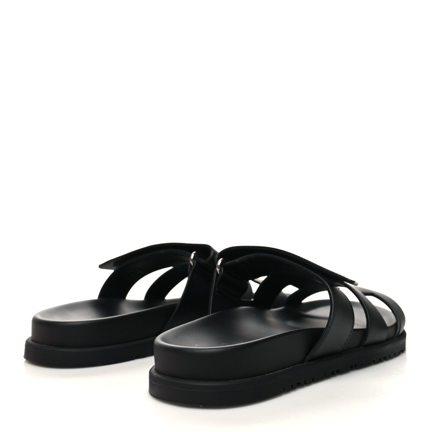 Calfskin Womens Chypre Sandals 38 Black