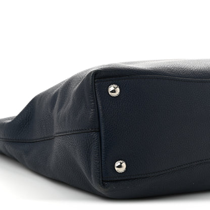 Prada Vitello Daino Shopping Tote Baltico 9 of 10