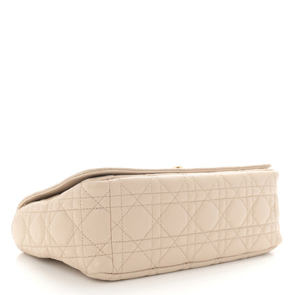 Christian Dior Supple Calfskin Cannage Medium Caro Bag Beige 4 of 12