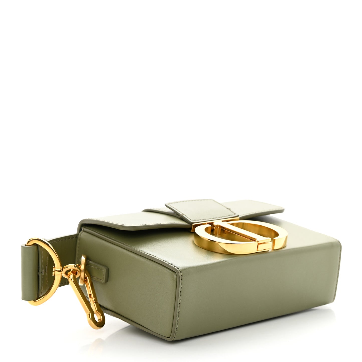 Box Calfskin 30 Montaigne Box Bag Mint Green