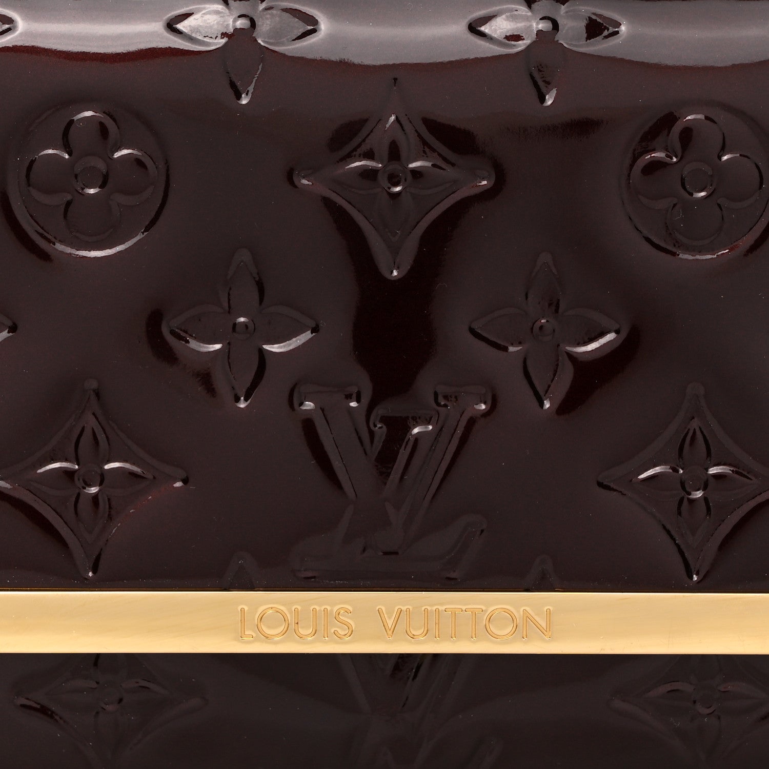 Louis Vuitton Vernis Rossmore MM Amarante 7 of 12