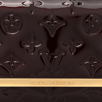 Louis Vuitton Vernis Rossmore MM Amarante 7 of 12