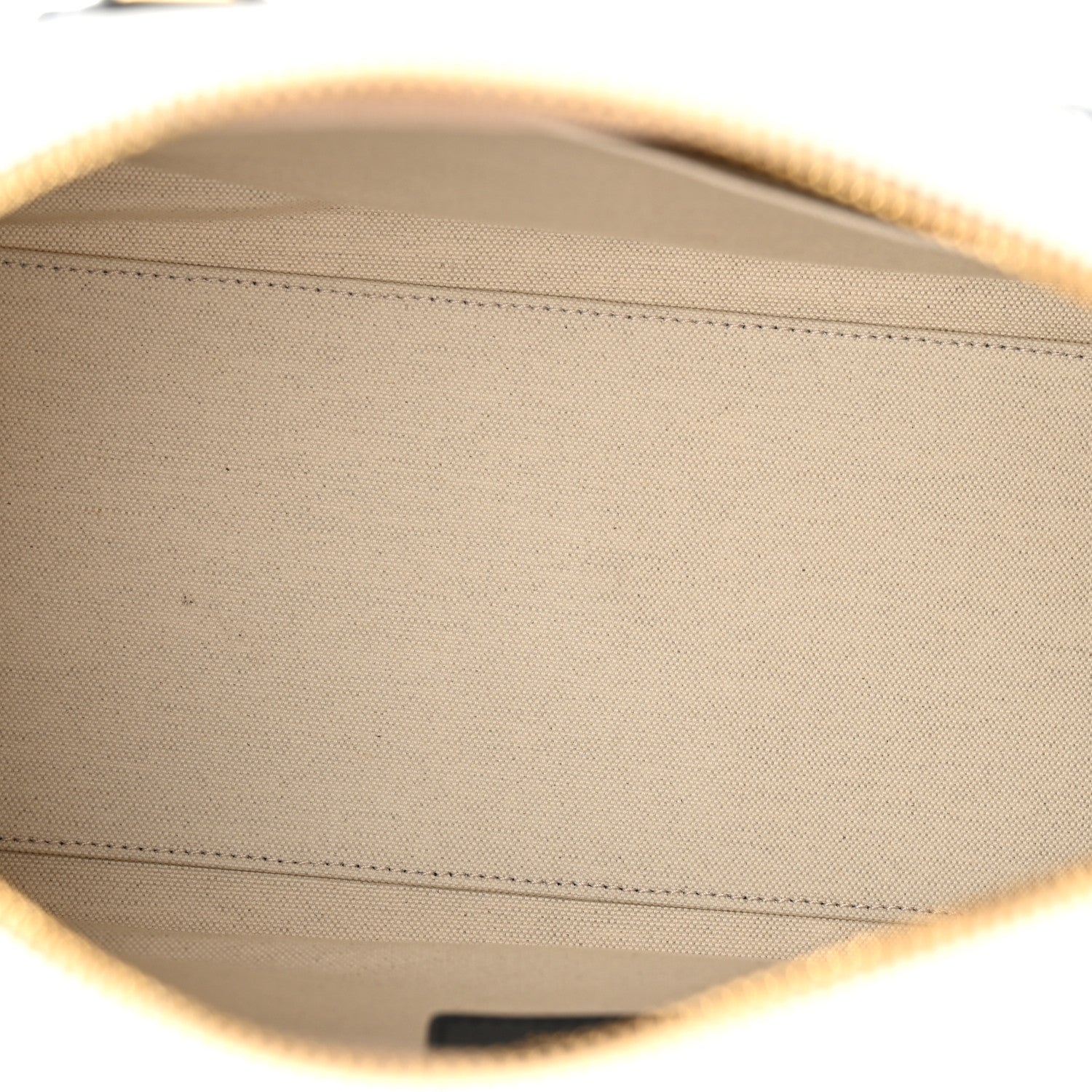 Christian Dior Perforated Calfskin Medium Dior Vibe Classic Bowling Bag White 5 of 13