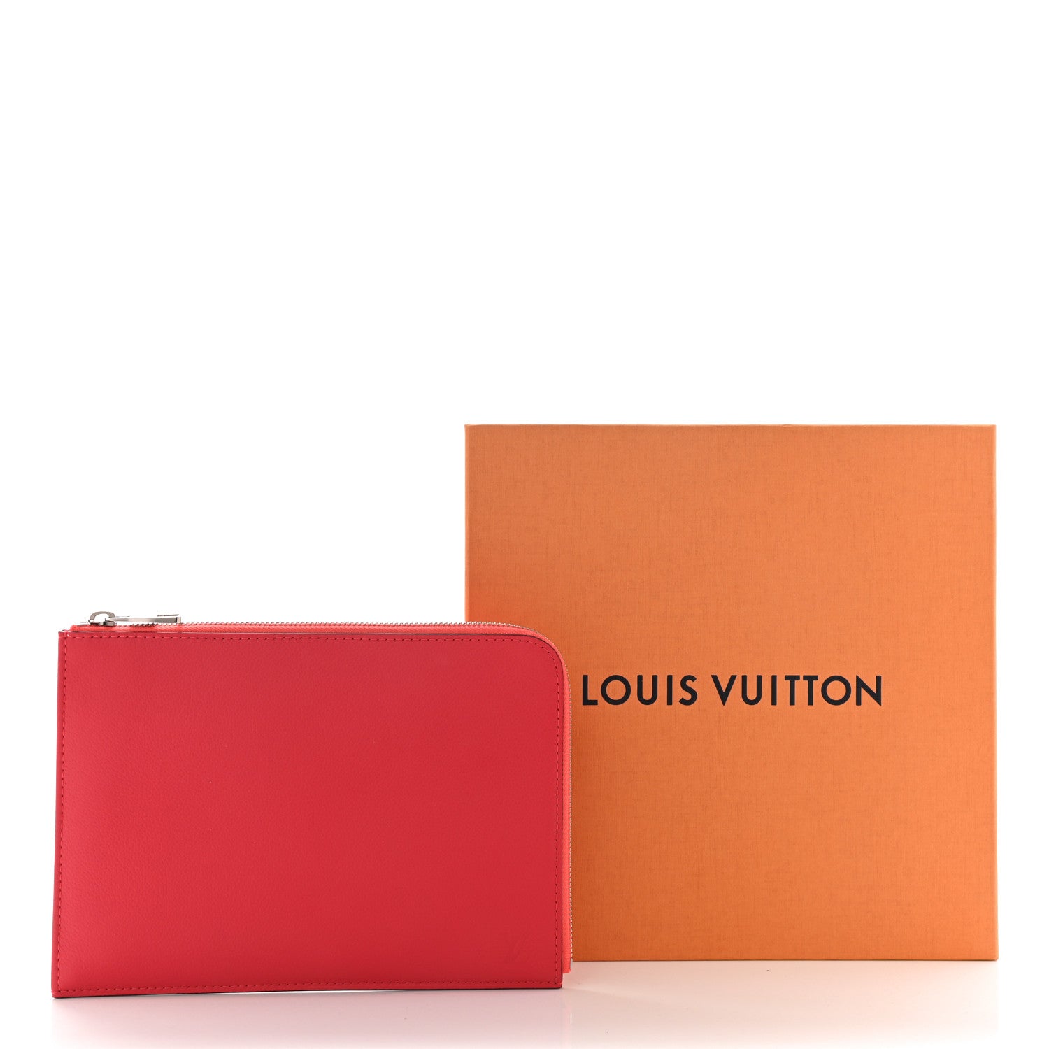 Louis Vuitton Taurillon Pochette Jour PM Poppy 8 of 8