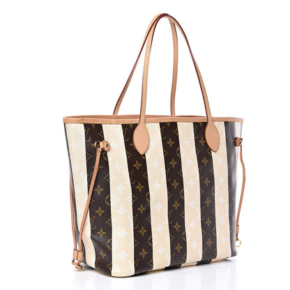 Louis Vuitton Monogram Rayures Neverfull MM 3 of 17