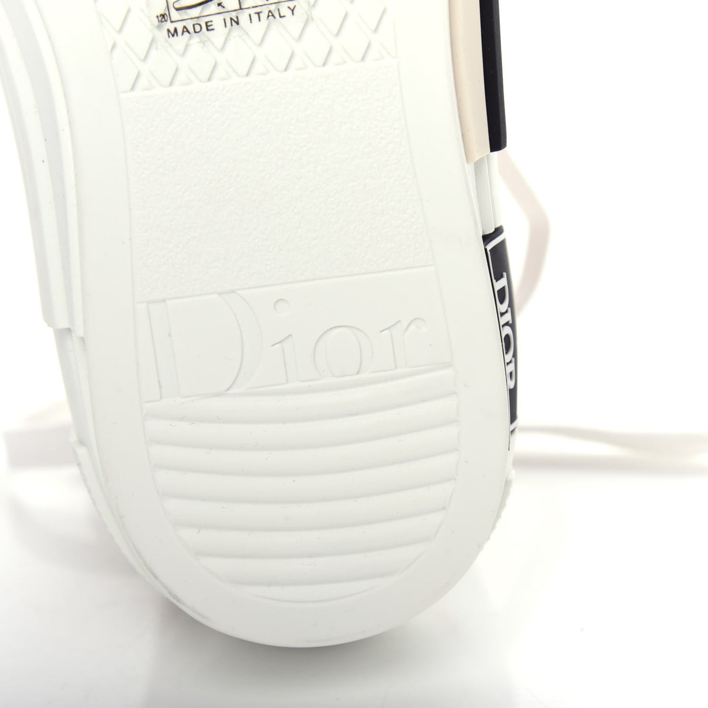 Technical Canvas Flowers Mens B23 High Top Sneakers 38 White