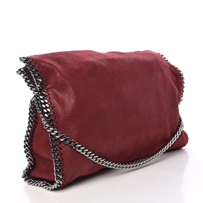 Stella McCartney Shaggy Deer Falabella Fold Over Tote Plum 4 of 11