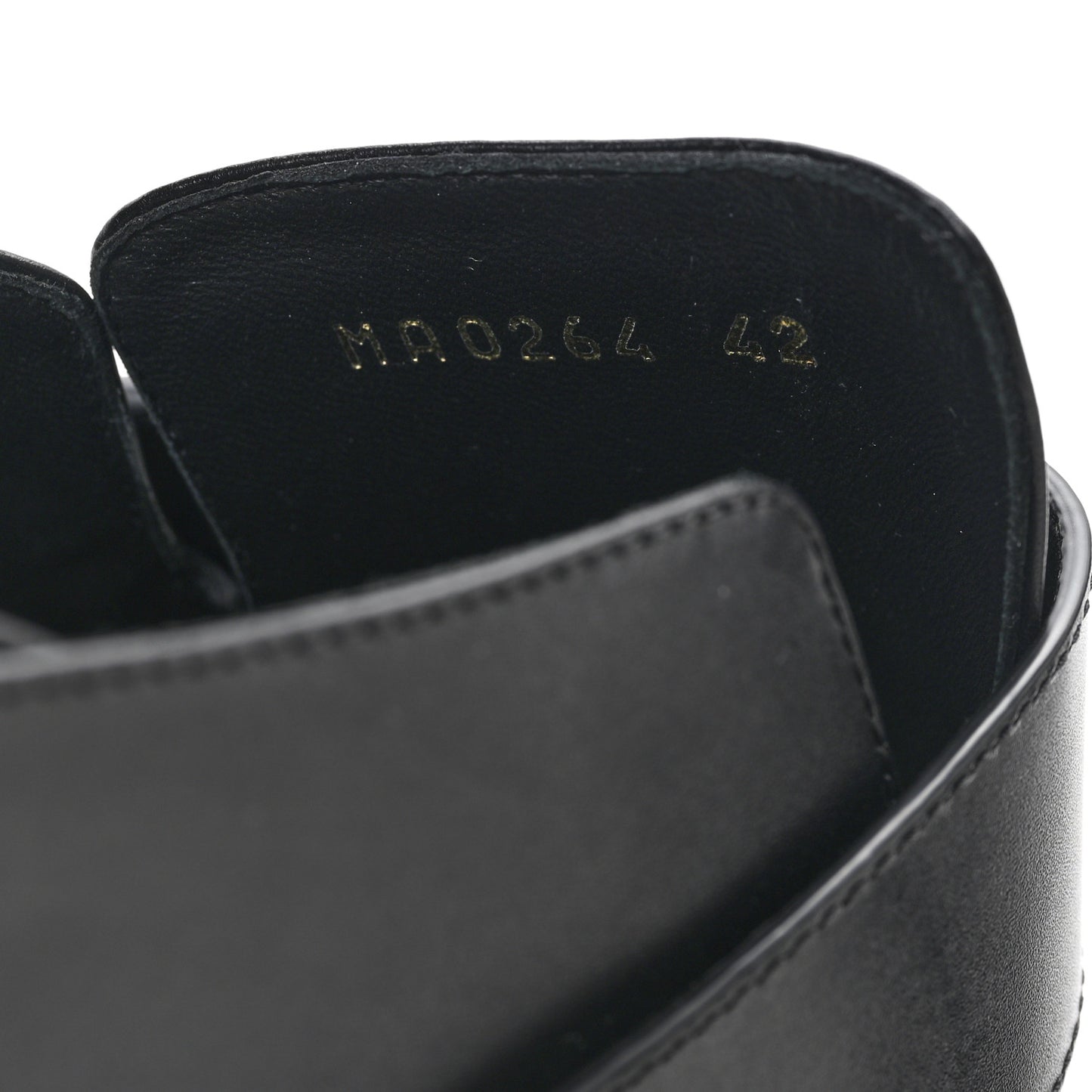 Calfskin Mens LV Cosy Flat Comfort Clog Mules 42 Black