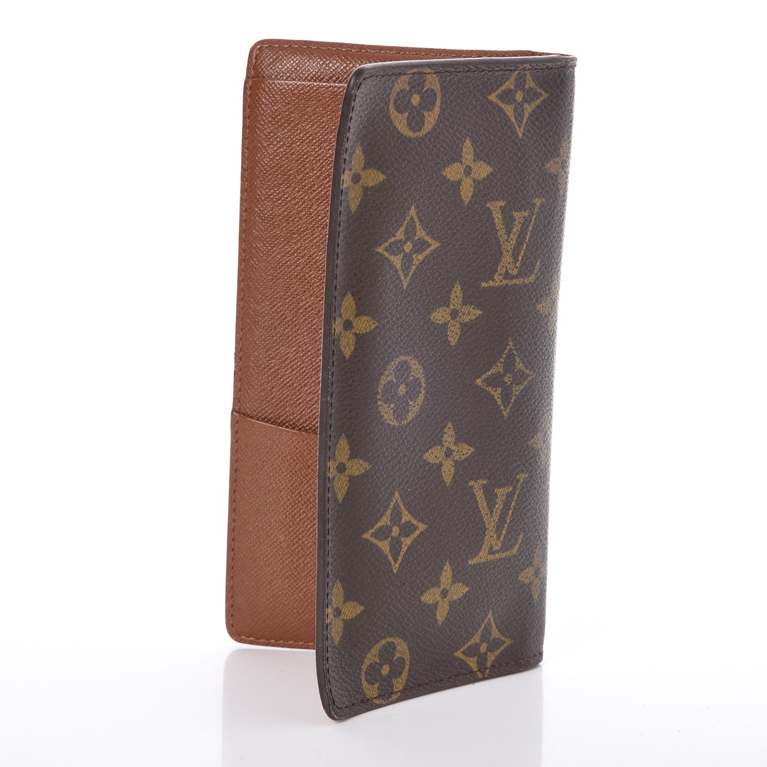 Louis Vuitton Monogram Porte Valeurs Checkbook Wallet 3 of 6