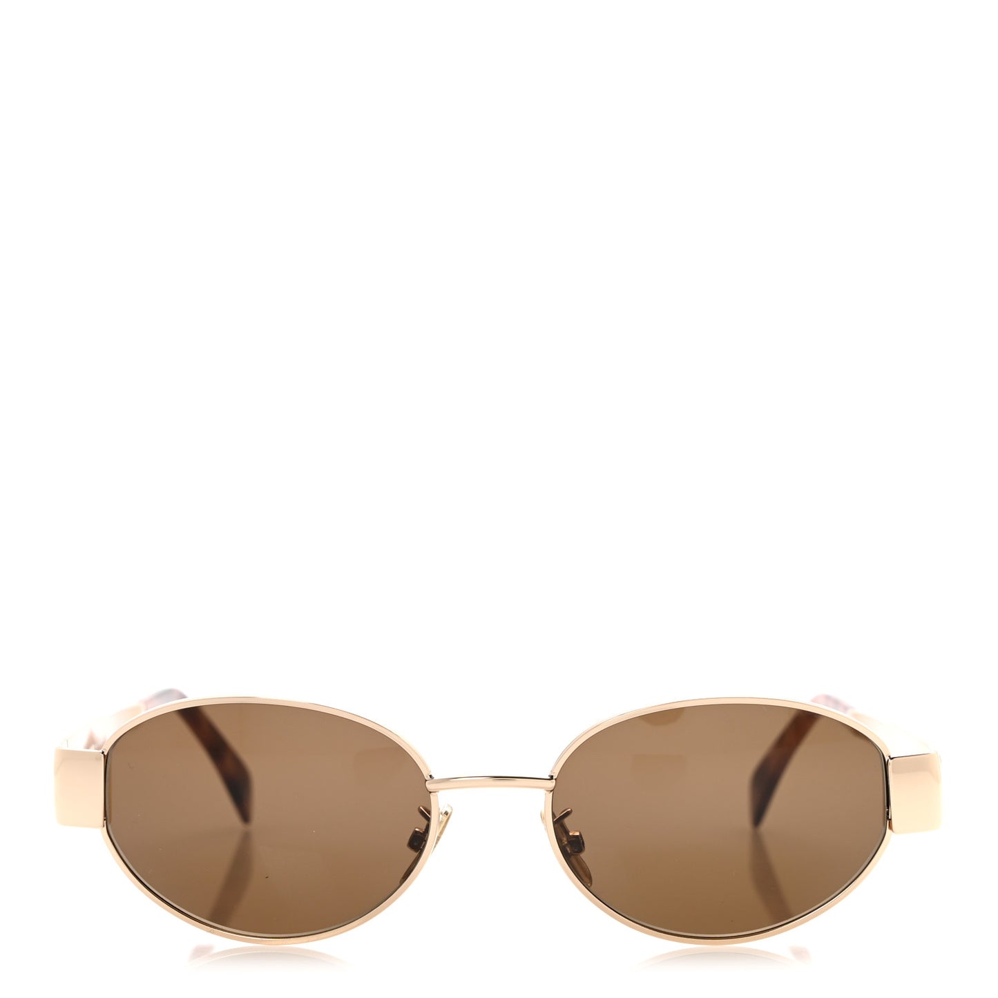 Metal Triomphe Sunglasses CL40235U Gold Brown
