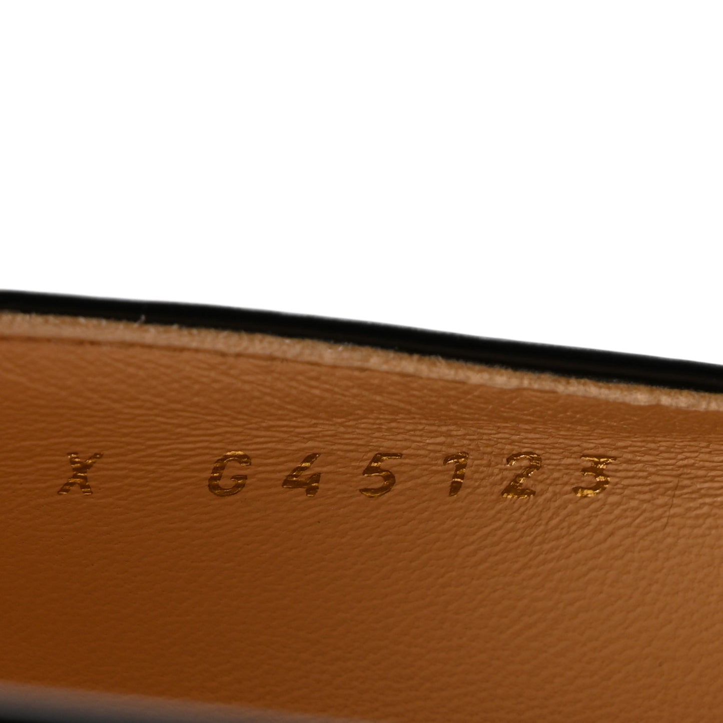 Shiny Calfskin Logo Loafers 39.5 Black