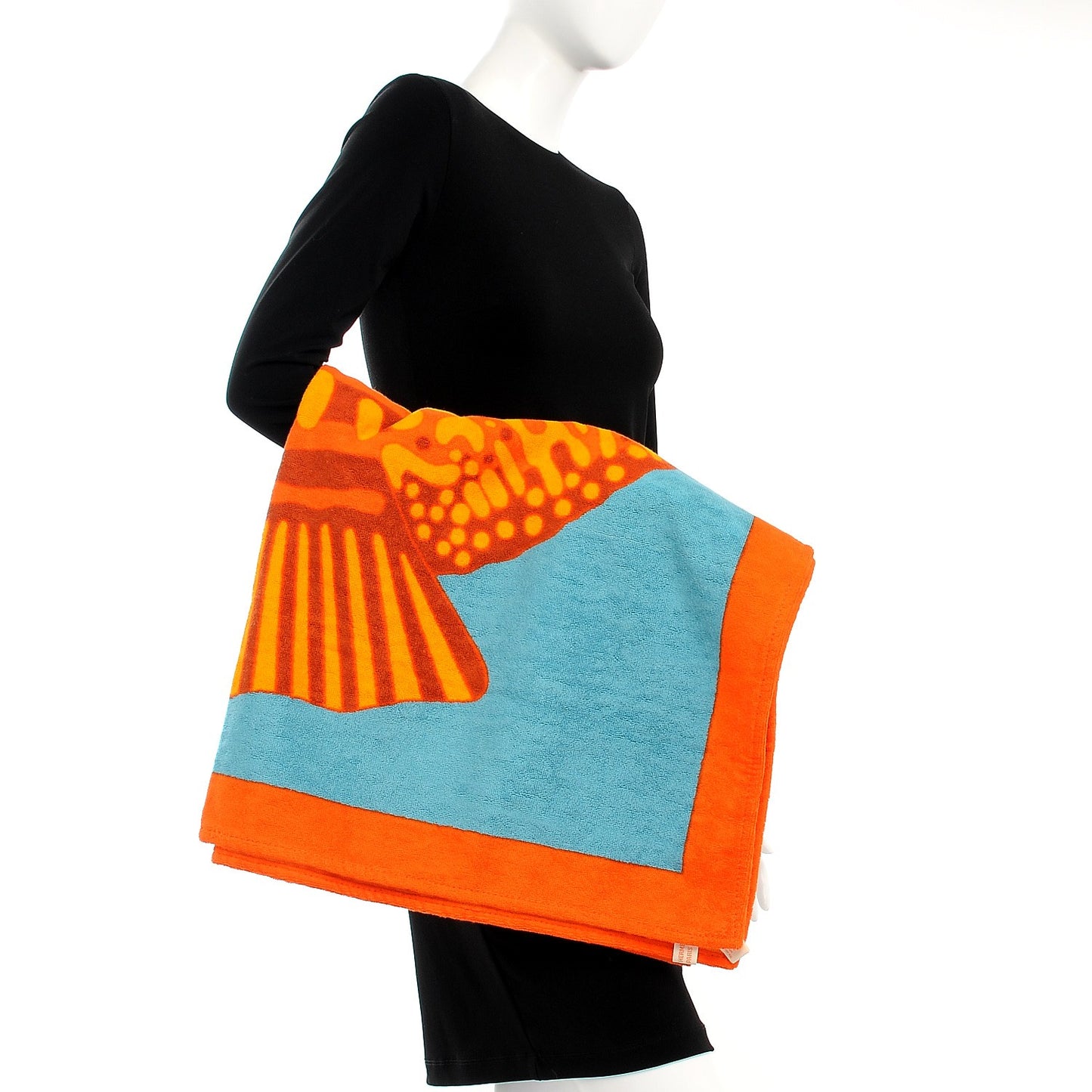Cotton Terry Printed Beach Towel