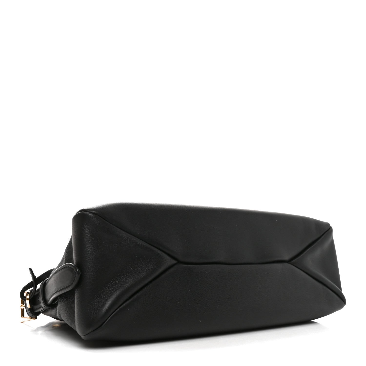 Prada Soft Calfskin Medium Aimee Shoulder Bag Black 4 of 9