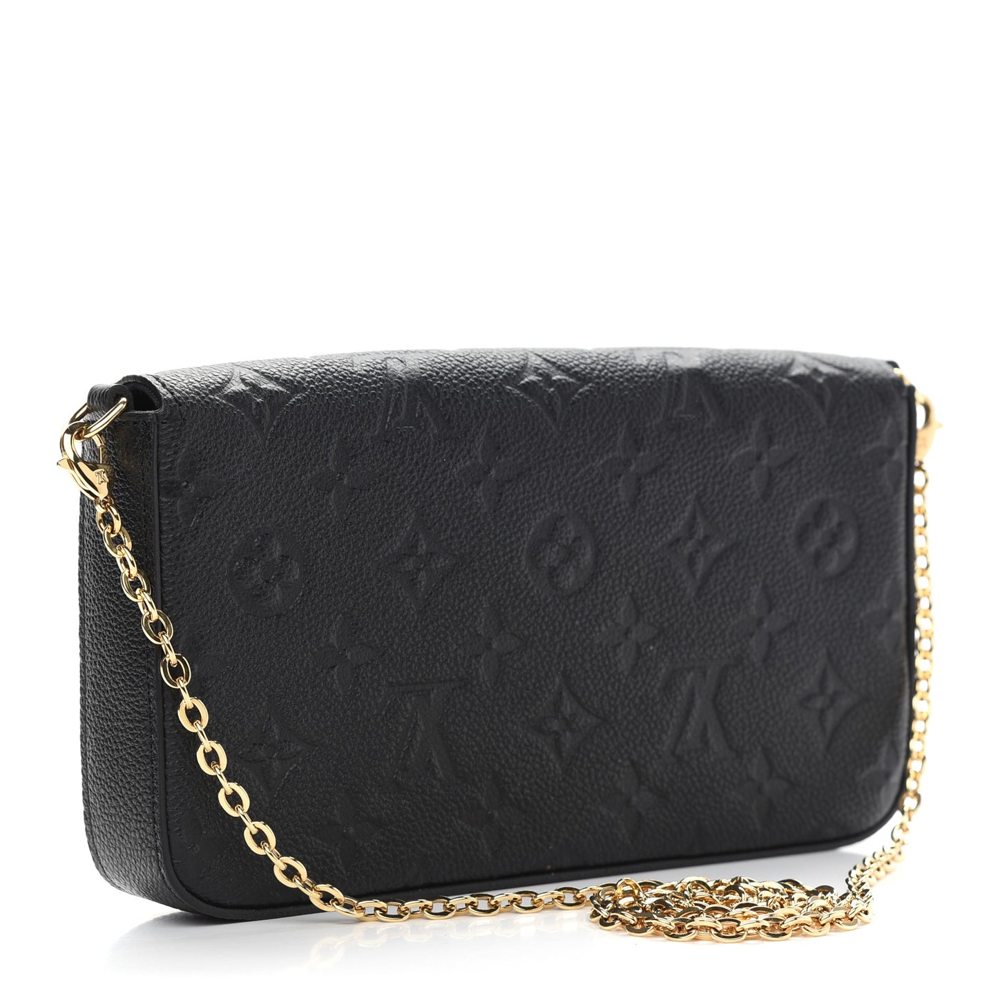Empreinte Pochette Felicie Chain Wallet Black