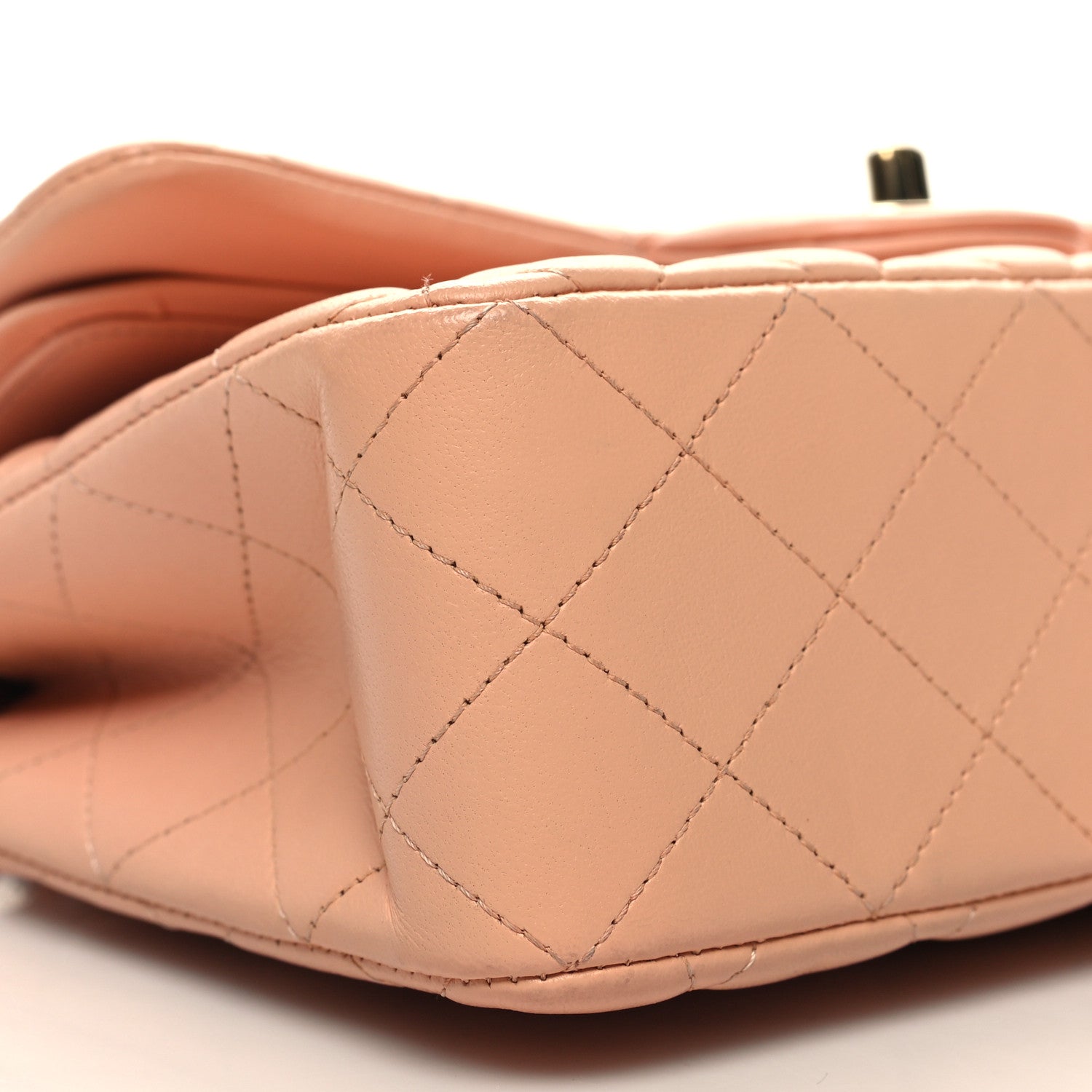 Chanel Lambskin Quilted Small Double Flap Light Pink 9 of 11