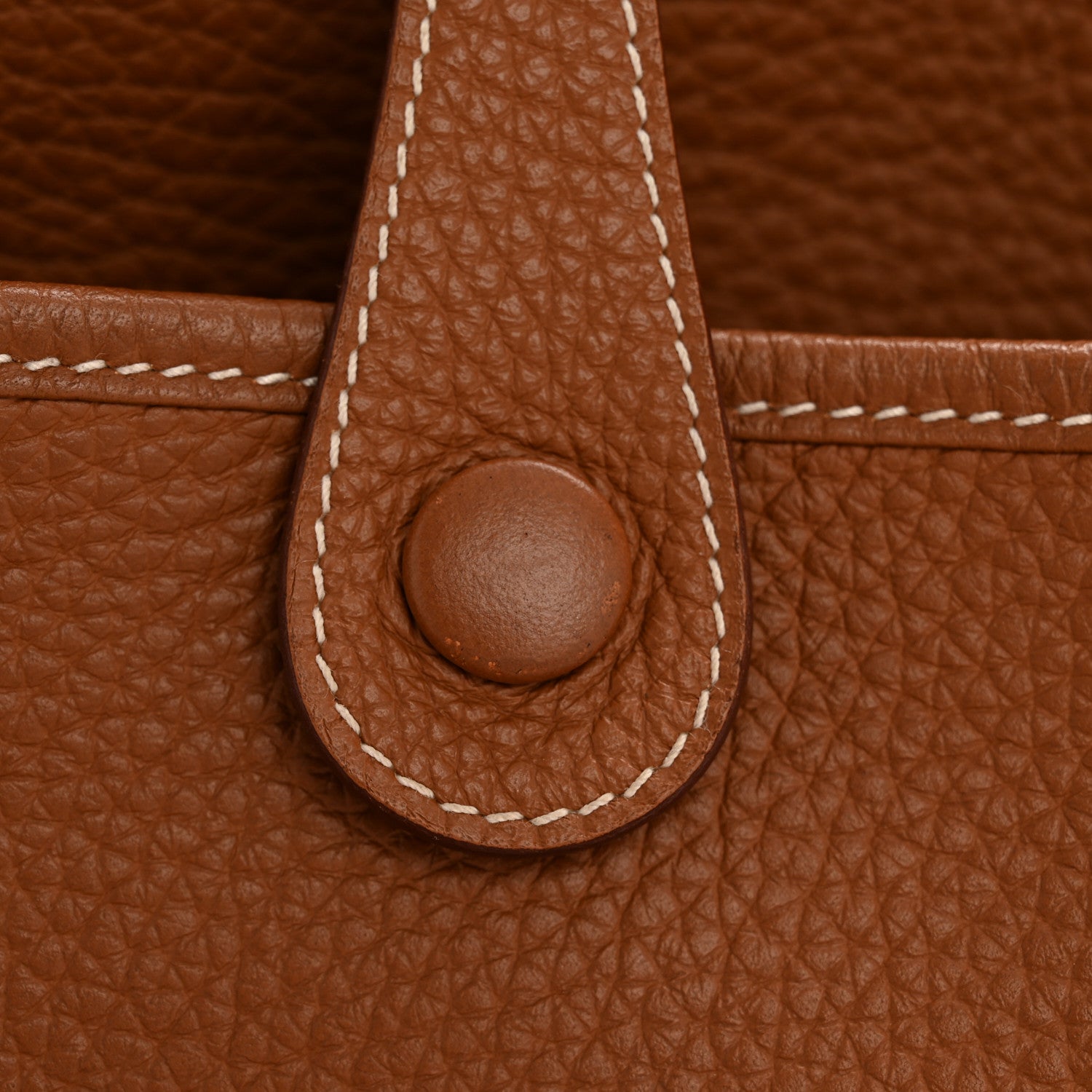 Hermes Taurillon Clemence Evelyne III PM Gold 11 of 12