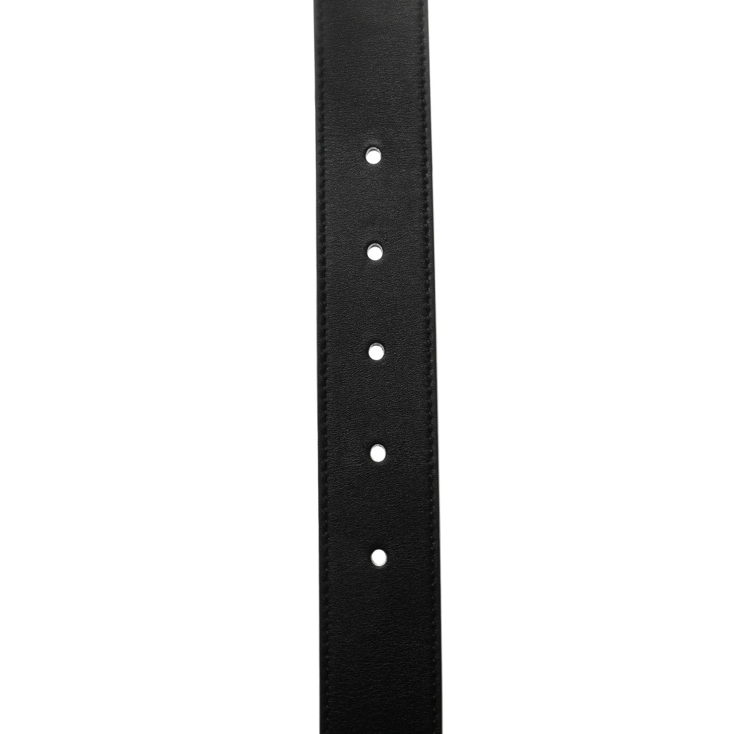 Moon Calfskin Double G 30mm Belt 110 44 Black
