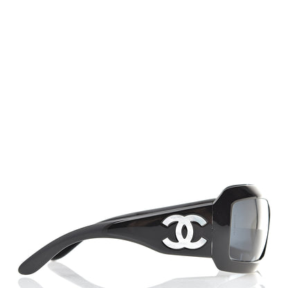 Chanel Mother of Pearl CC Sunglasses 5076-H Black 3 of 9