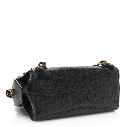 Balenciaga Grained Calfskin Neo Classic Gold Hardware Mini City Black 4 of 13