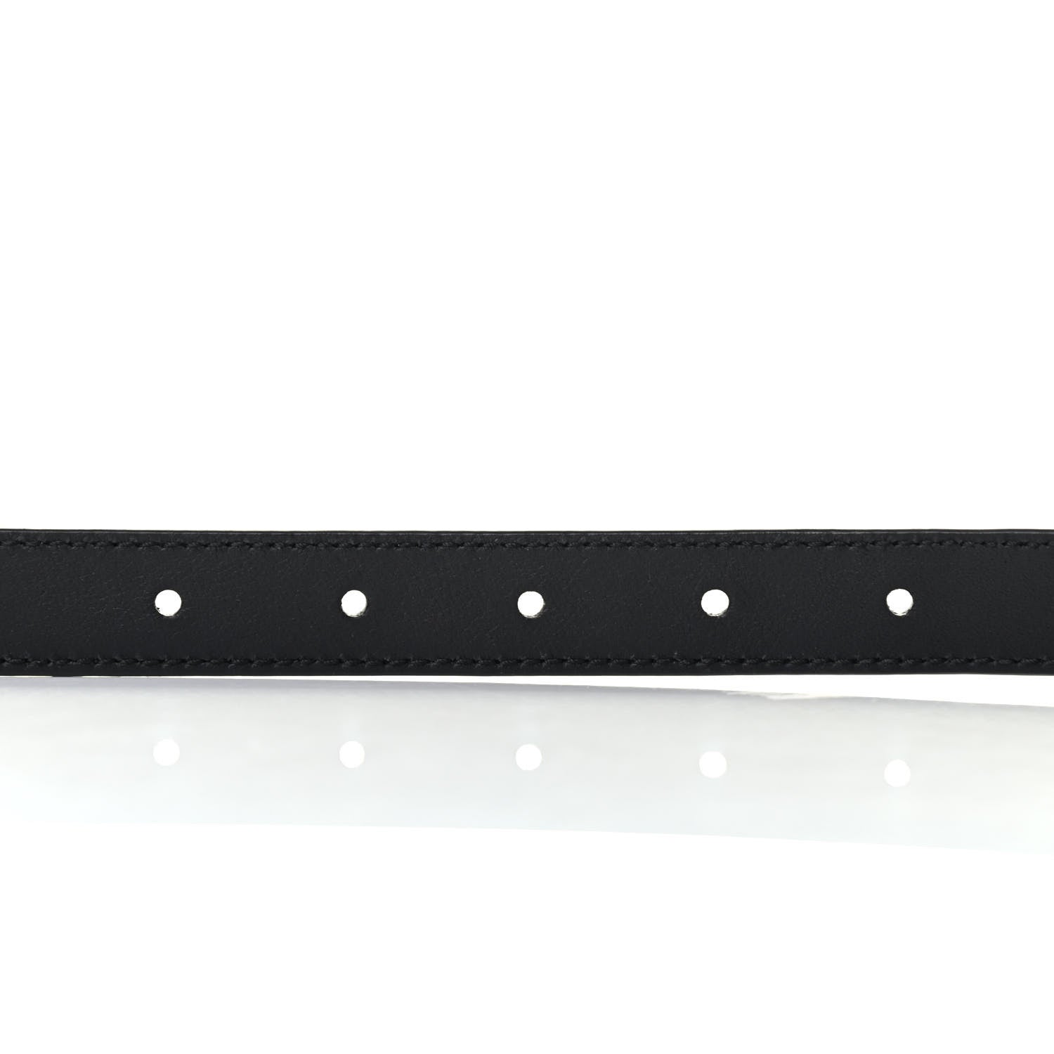 Gucci Calfskin Double G 20mm Belt 90 36 Black 3 of 4