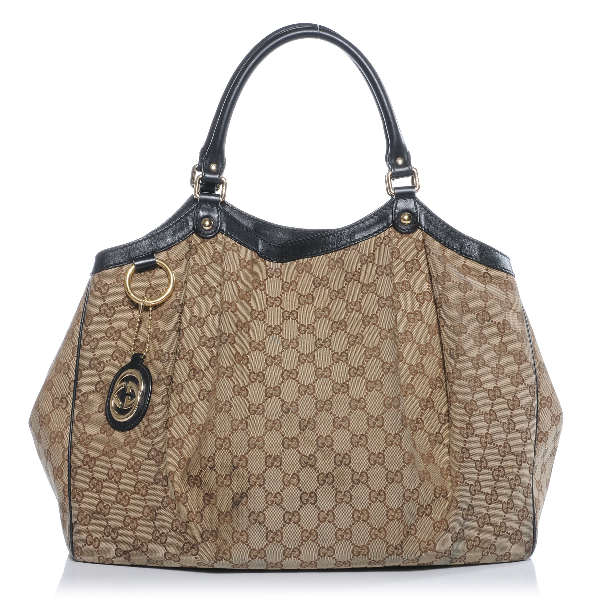 Gucci Monogram Large Sukey Ebony 1 of 8