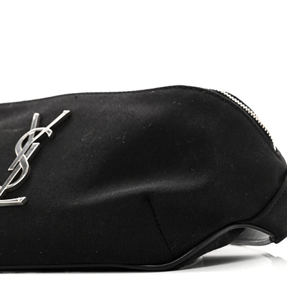 Saint Laurent Canvas Monogram Belt Bag Black 9 of 9