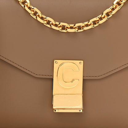 Celine Shiny Calfskin Medium C Bag Camel 7 of 10