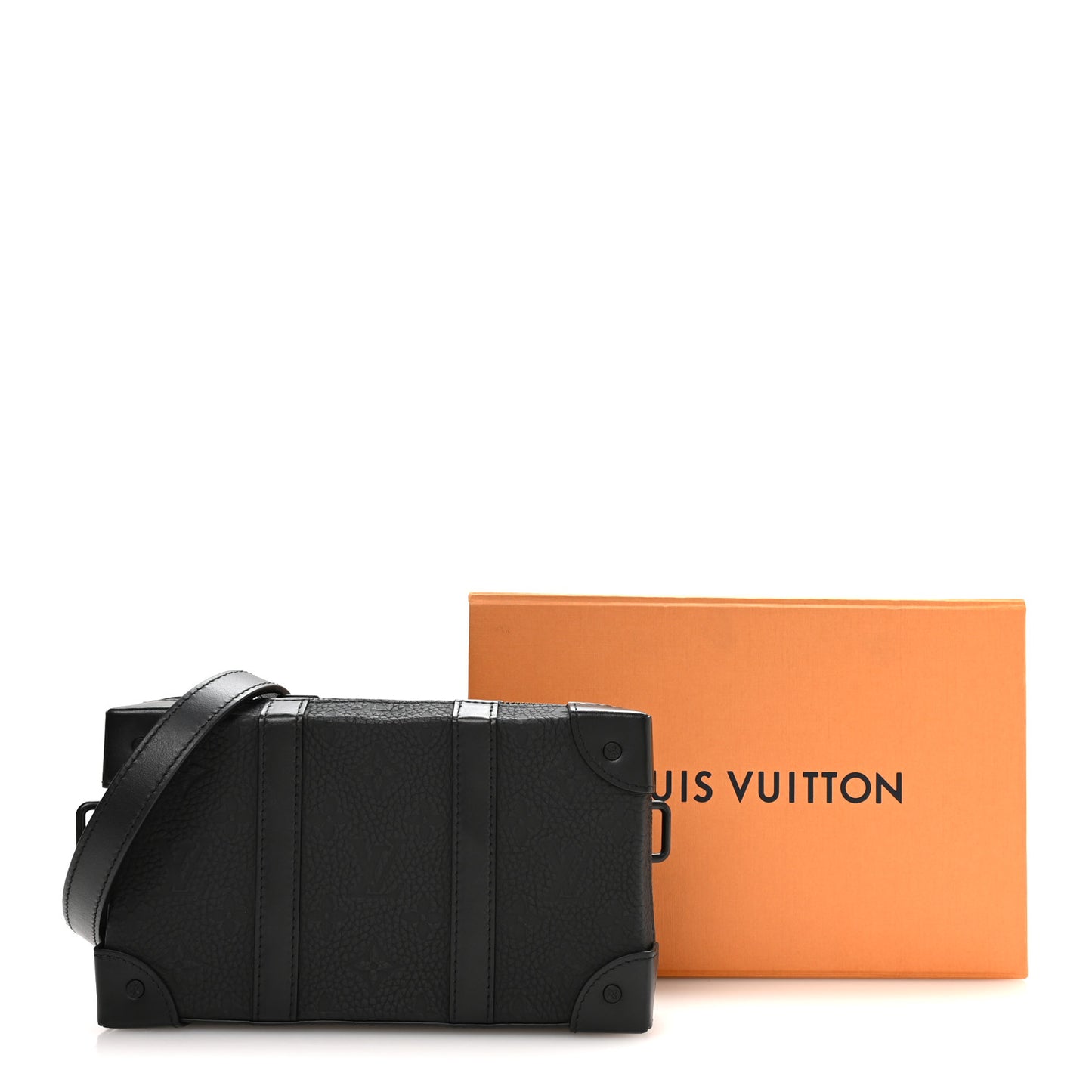 Taurillon Monogram Soft Trunk Wallet Black