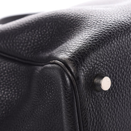 Hermes Togo Cabana Tote Black 12 of 19