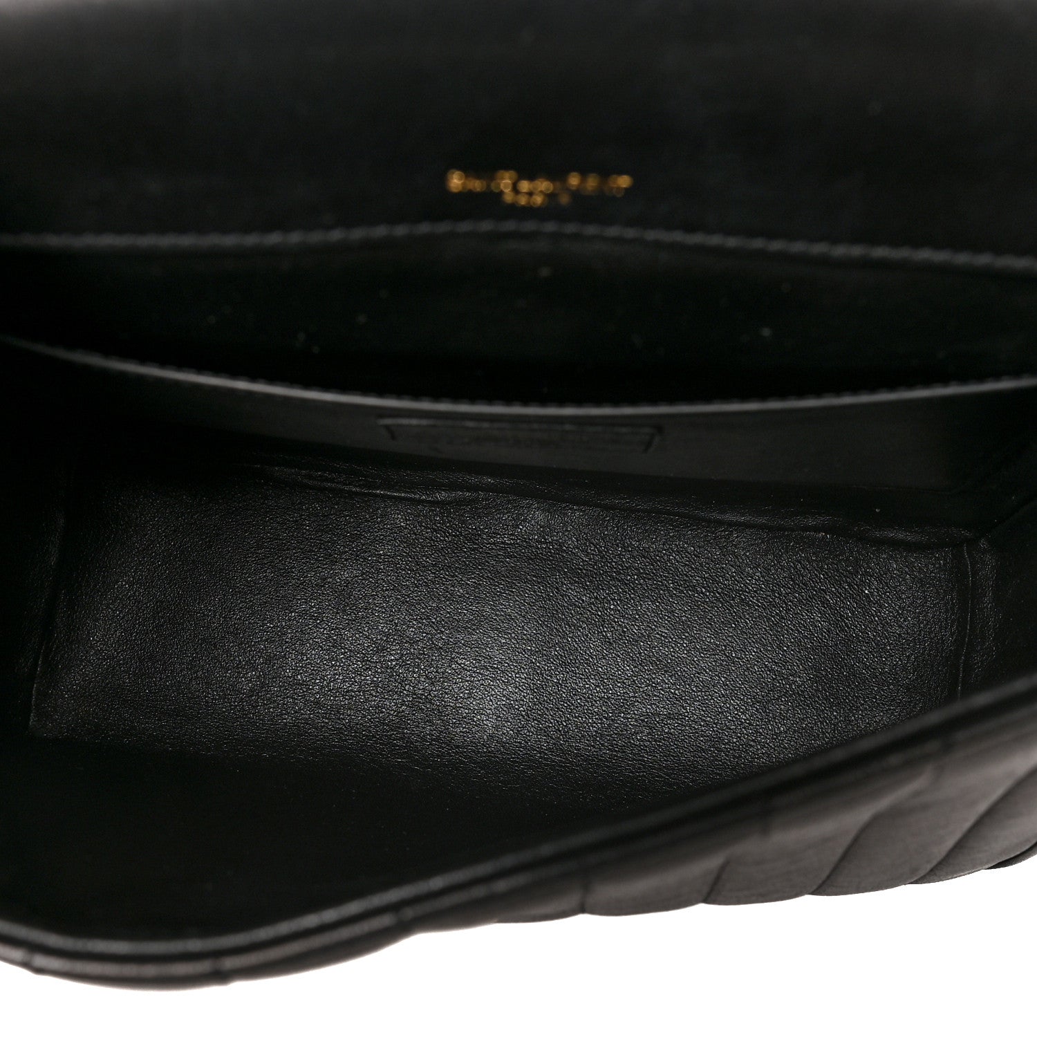 Saint Laurent Lambskin Matelasse Monogram Large Vicky Chain Bag Black 5 of 11
