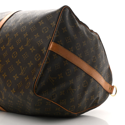 Louis Vuitton Monogram Keepall Bandouliere 60 10 of 10