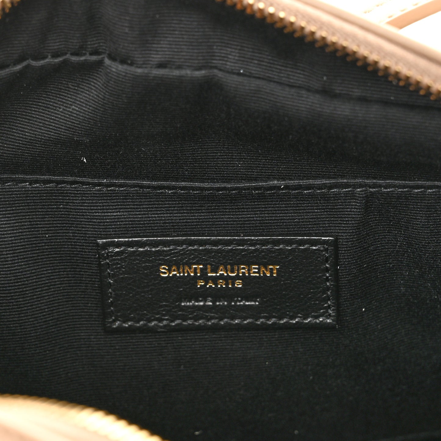 Calfskin Matelasse Monogram Lou Camera Bag Dark Beige