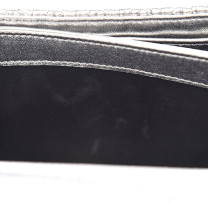 Miu Miu Metallic Lambskin Confidential Matelasse Chain Shoulder Bag Cromo 7 of 11