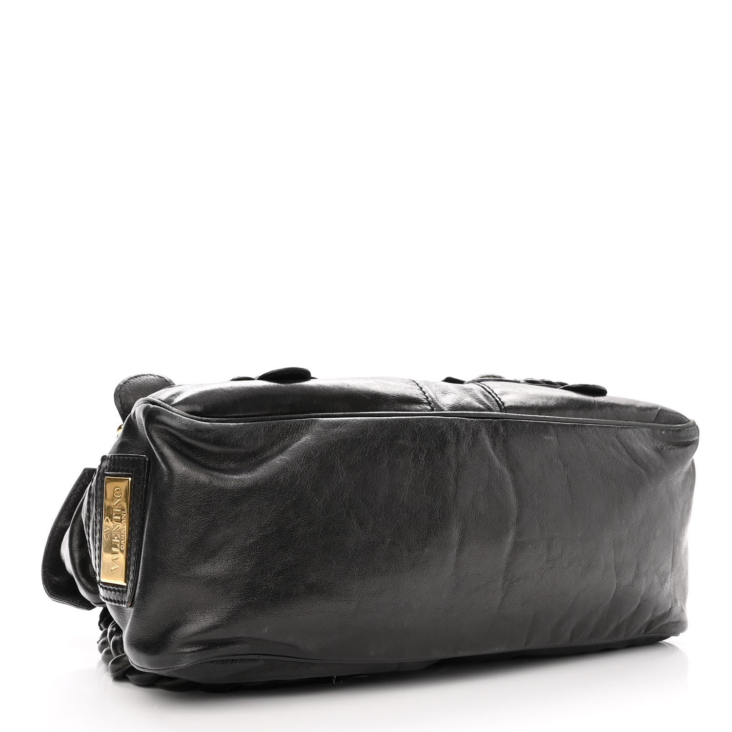 Valentino Garavani Calfskin Large Histoire Black 4 of 11