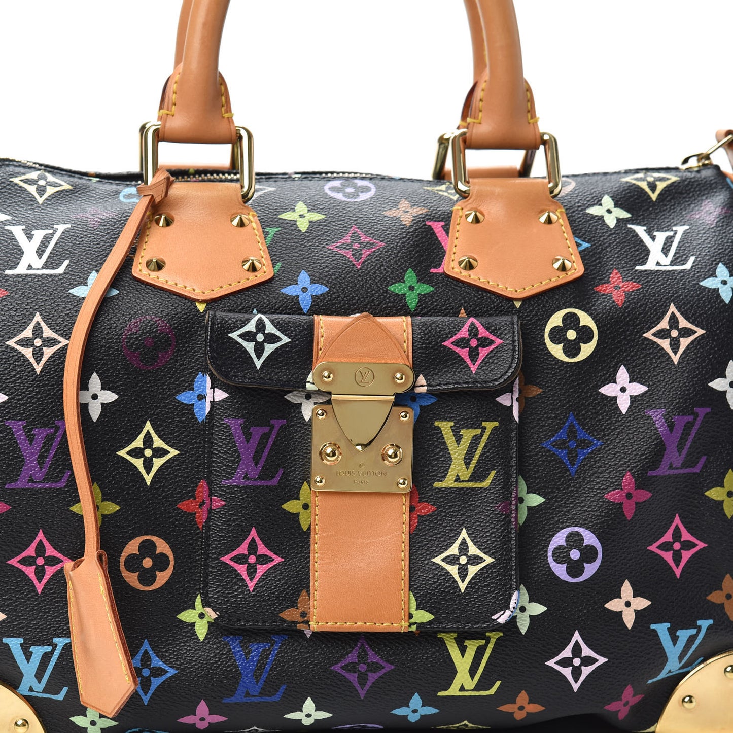 Monogram Multicolor Speedy 30 Black