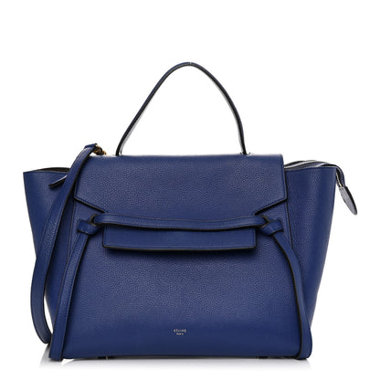 Celine Grained Calfskin Mini Belt Bag Indigo 1 of 11