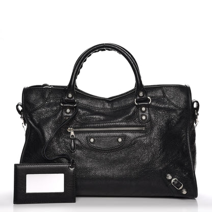 Balenciaga Agneau Giant 12 Silver Hardware City Black 1 of 7