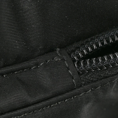 Prada Re-Nylon Vela Saffiano Pocket Single Buckle Messenger Shoulder Bag Black 11 of 11