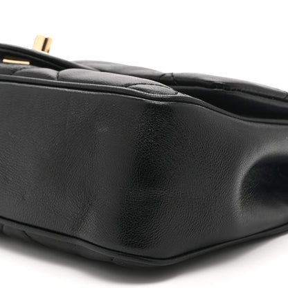 Chanel Lambskin Quilted Small Easy Carry Flap Black 10 of 10